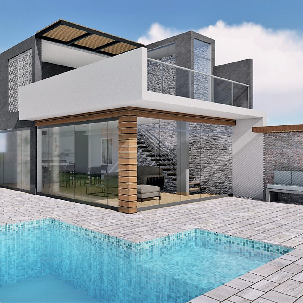 Proyecto casa modelo 1playa interior